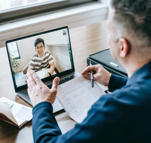 image with a man in a meeting